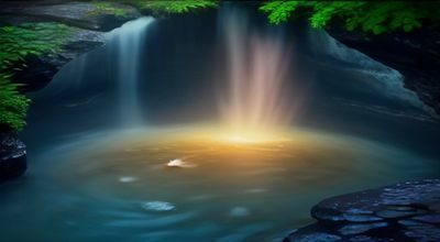紫罗兰永恒花园动画场景，薇尔莉特在阳光下书写信件，温柔的光线与精细的画面传达出acg治愈系动画的情感深度